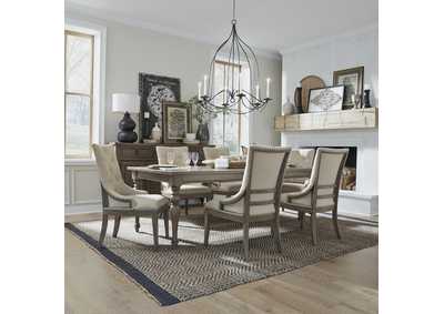 Image for Americana Farmhouse 7 Piece Leg Table Set