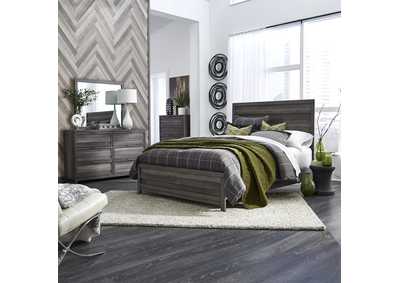 Image for Tanners Creek California King Panel Bed, Dresser & Mirror, Chest
