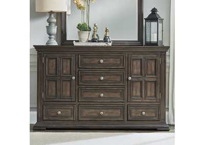 Image for Big Valley 2 Door 6 Drawer Dresser