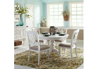 Image for Summer House 5 Piece Pedestal Table Set