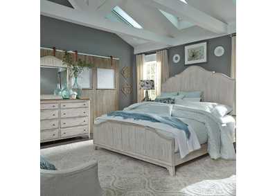 Image for Farmhouse Reimagined California King Panel Bed, Dresser & Mirror