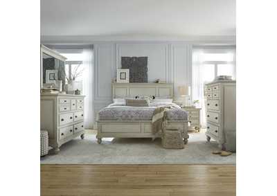 Image for High Country California King Panel Bed, Dresser & Mirror, Chest, Nightstand