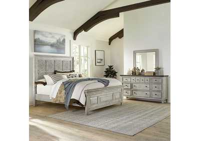 Image for Heartland King Opt Panel Bed, Dresser & Mirror