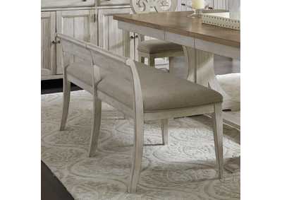 Image for Farmhouse Reimagined Upholstered Dining Bench (RTA)