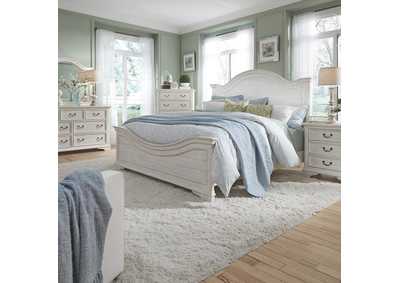 Image for Bayside King Panel Bed, Dresser & Mirror, Chest, Nightstand