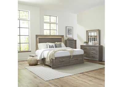 Image for Horizons King Storage Bed, Dresser & Mirror, Chest