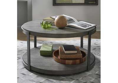 Image for Modern View Round Cocktail Table