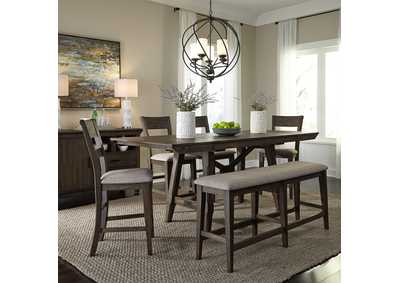 Image for Double Bridge 6 Piece Gathering Table Set