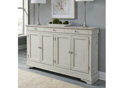 Image for Morrow Bay Hall Buffet - White