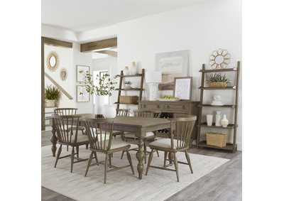 Image for Americana Farmhouse 7 Piece Rectangular Table Set