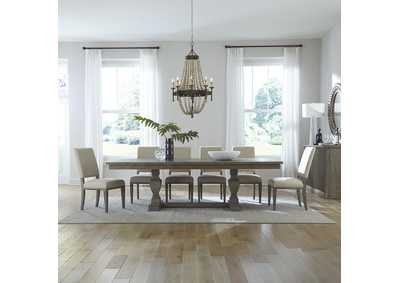 Image for Westfield Opt 7 Piece Trestle Table Set