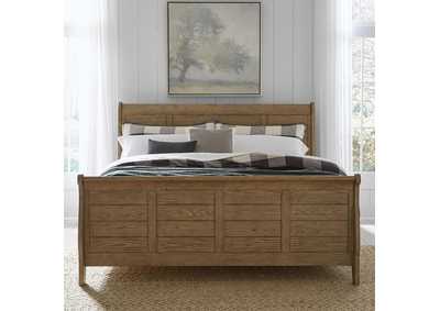 Image for Grandpas Cabin King Sleigh Bed