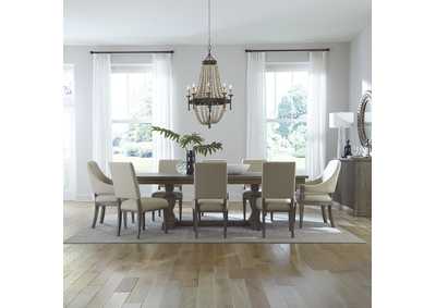 Image for Westfield 9 Piece Trestle Table Set