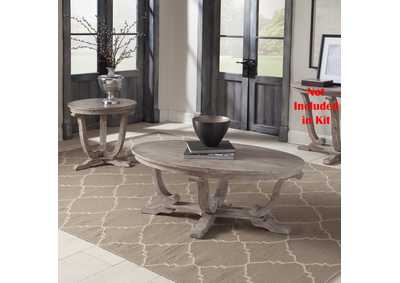 Image for Greystone Mill 3 Piece Set (1 - Cocktail 2 - End Tables)
