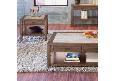 Mesa Valley 3 Piece Set (1 - Cocktail 2 - End Tables)