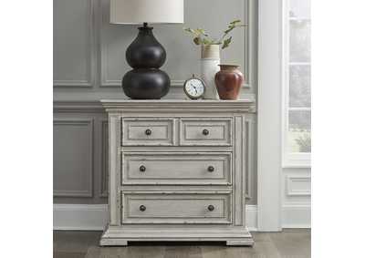 Image for Big Valley Bedside Chest with Charging Station