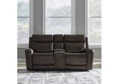 Image for Blair Loveseat w/Console P2 & ZG - Cognac