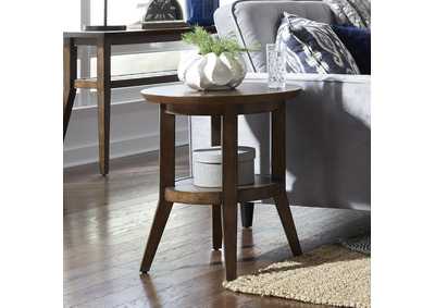 Image for Ventura Blvd Round End Table