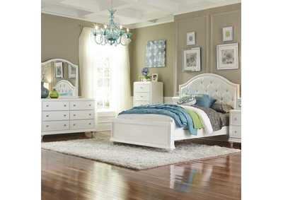 Image for Stardust Full Panel Bed, Dresser & Mirror
