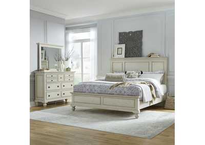 Image for High Country King Panel Bed, Dresser & Mirror