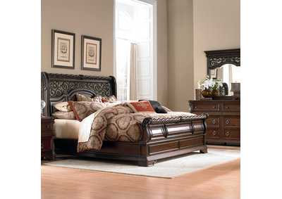 Image for Arbor Place King Sleigh Bed, Dresser & Mirror