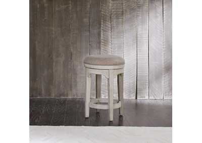 Image for Farmhouse Reimagined Console Swivel Stool