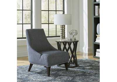 Image for Kendall Upholstered Accent Chair - Blue