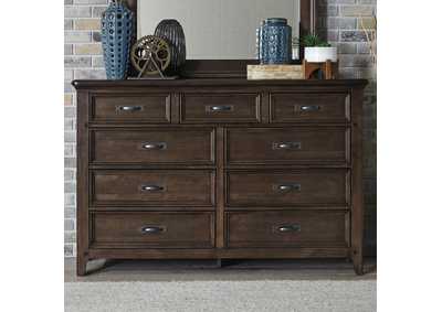 Image for Saddlebrook 9 Drawer Dresser