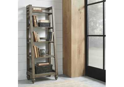Image for Americana Farmhouse Leaning Pier Bookcase