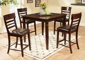 Image for May Pub Table w/ 4 Chairs