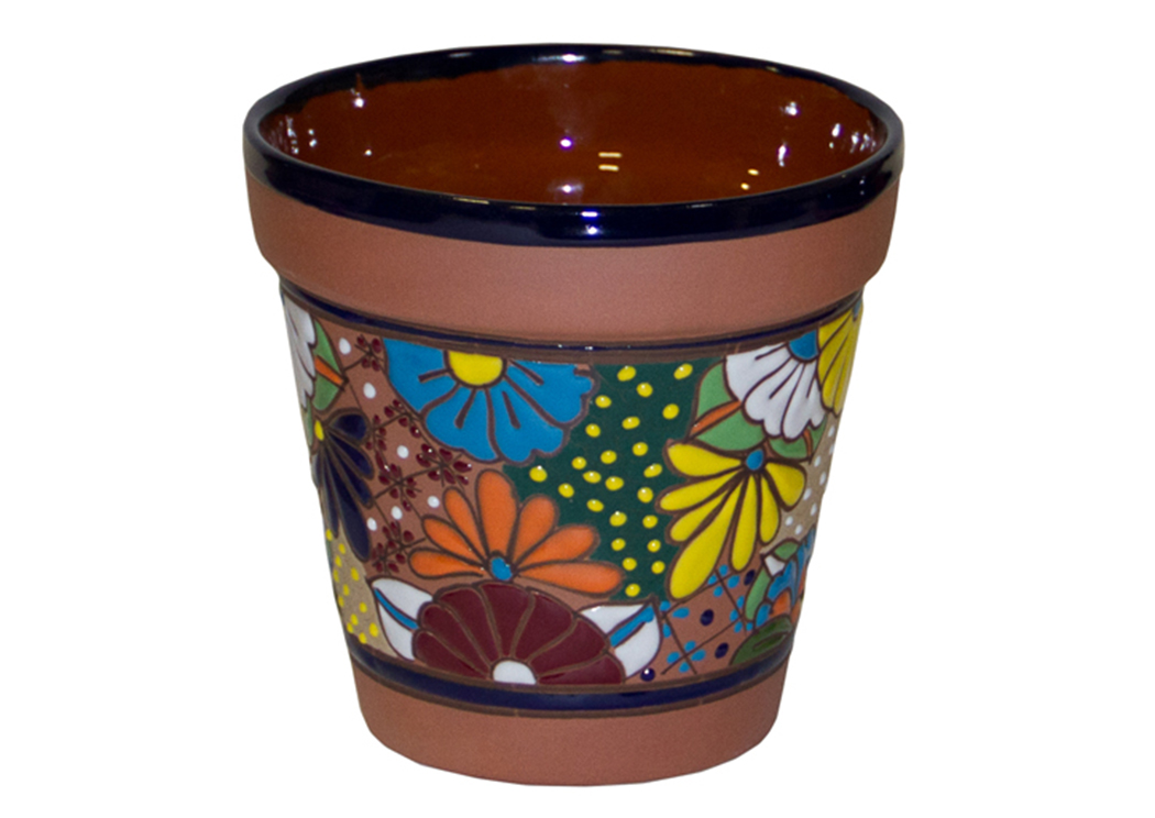 Large Talavera Maceta Vaso,L.M.T. Rustic