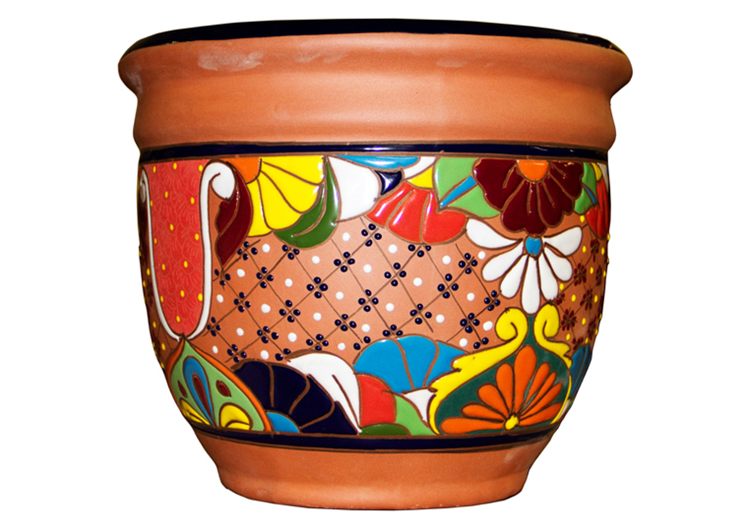Talavera Maceta San Luis Pot,L.M.T. Rustic