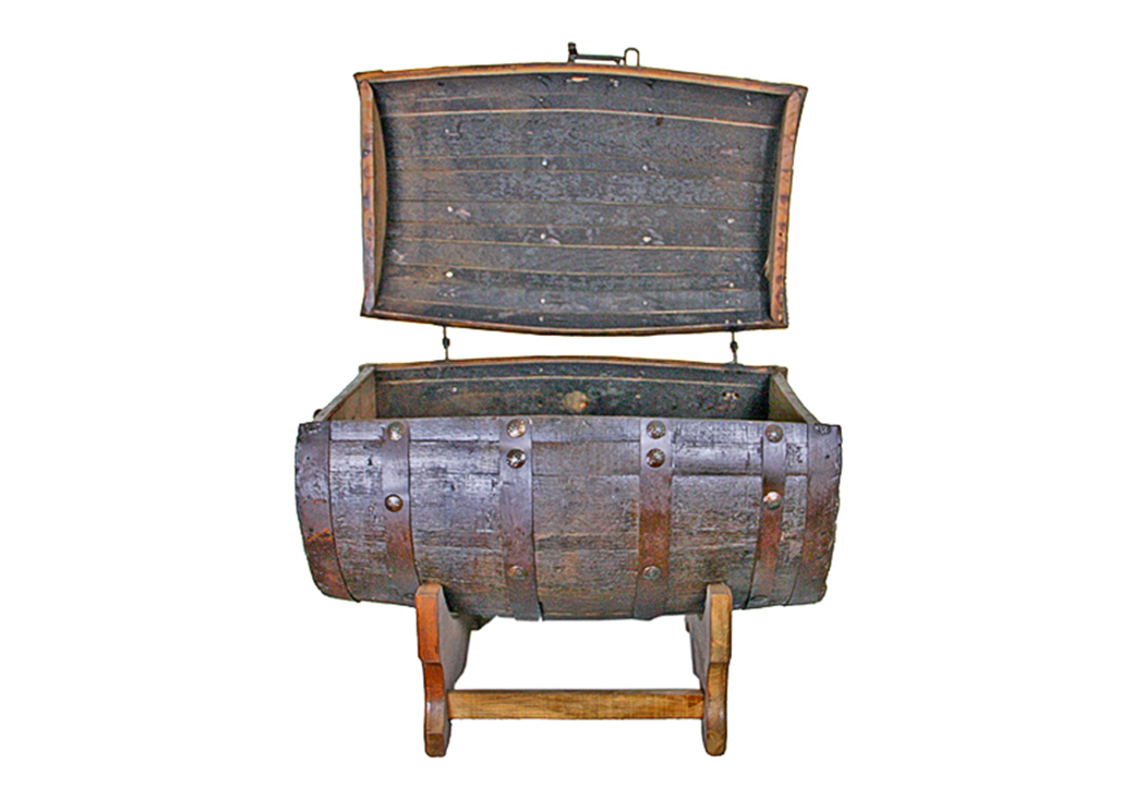 Whiskey Barrel Cooler,L.M.T. Rustic