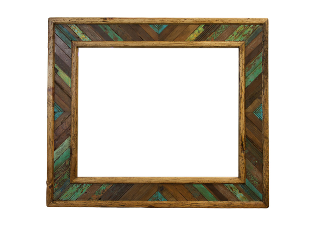 Parquet Mirror,L.M.T. Rustic