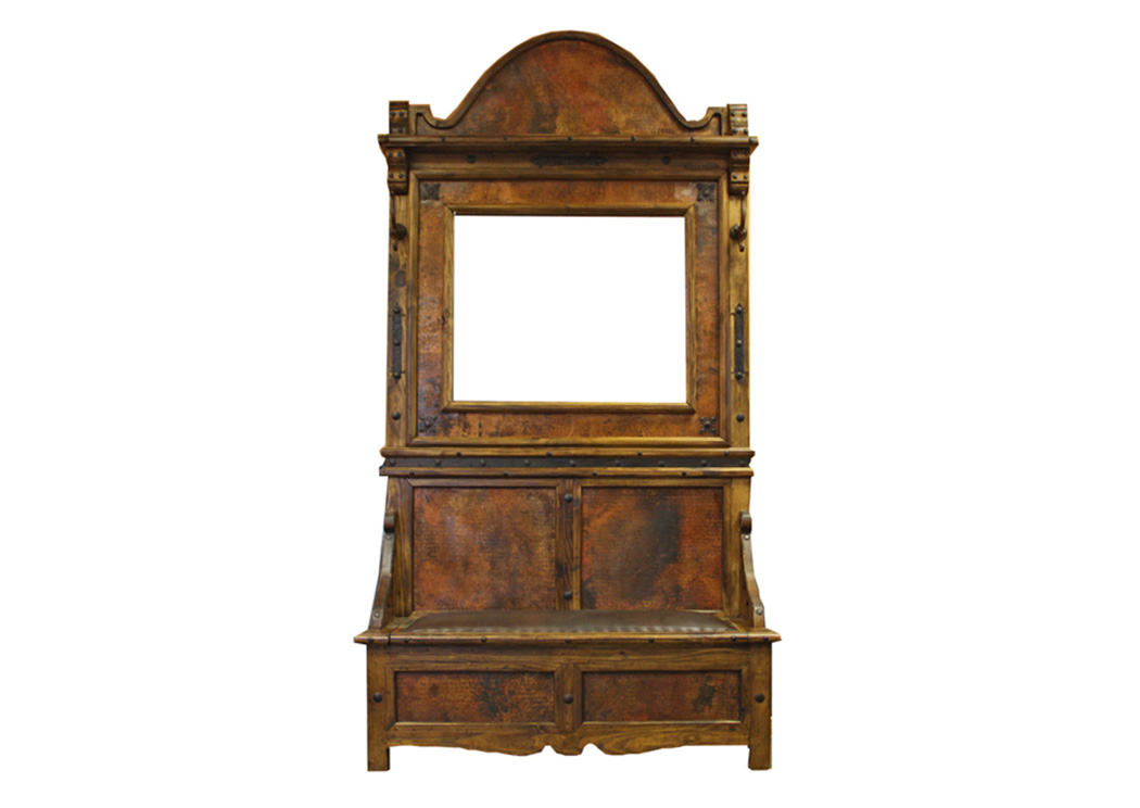 Copper Hall Tree,L.M.T. Rustic