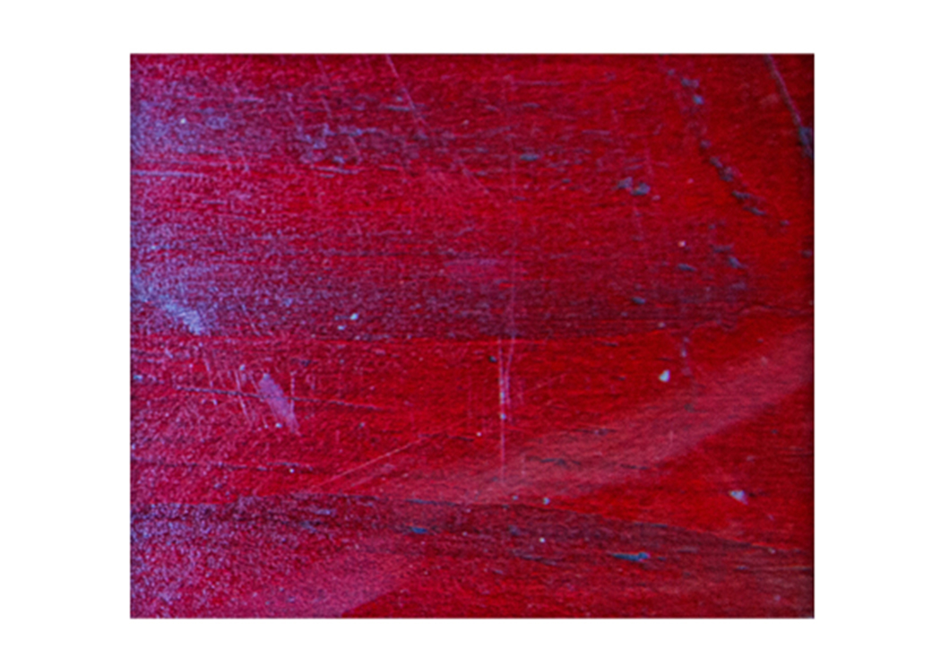 Red Wall Shelf w/Drawer,L.M.T. Rustic