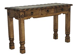 Image for Medio Sofa Table w/Rope, Stone & Star