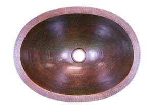 Image for Oval Copper Sink