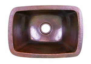 Image for Dark Brown Rectangle Bar Sink