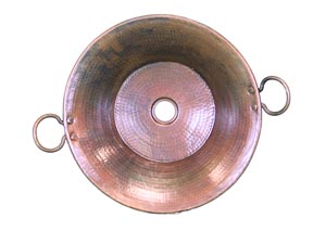 Image for Dark Brown Vessel Sink w/Handles