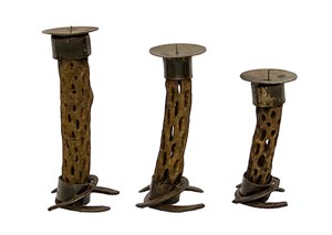 Image for 3 Piece Candle Holder