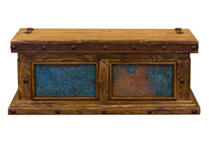 Image for Trunk w/Turquoise Copper Panels