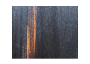 Image for Antique Black Wall Shelf w/Drawer