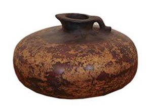Image for Small Antique Red Arby Pot