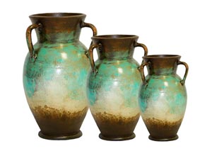 Image for 3 Piece Florero Canada Con Arzones Mini Pots