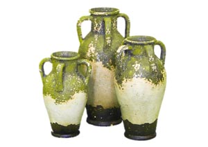 Image for 3 Piece Florero Marlen Con Asas Mini Pots