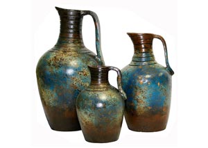 Image for 3 Piece Jarra Dolce Vita Pots