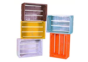 Image for Black Crackle Box