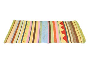 Image for Hand Woven Wool Rug 4' x 3'