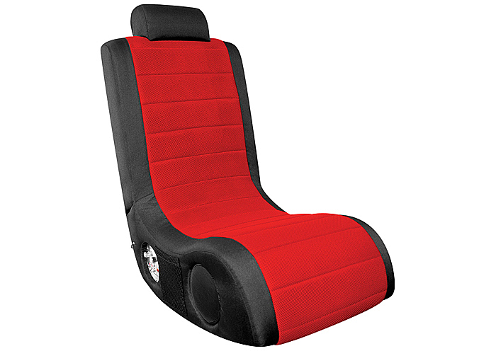 BoomChair™ A44 - Black/Red,Lumisource